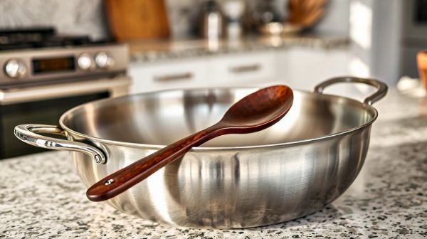 Poêle inox 18/10 : l'art de cuisiner sain et efficace