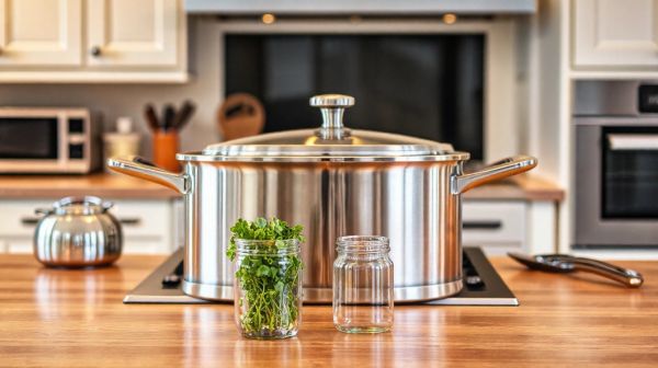 Top 5 raisons d'utiliser un poêle en inox 18/10 pour une cuisine saine